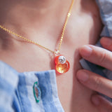 Handmade Zodiac Pendant Peach Blossom Necklace – Jewelry Gift Ideas — 17