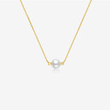 S925 Sterling Silver Baroque Pearl Necklace – Jewelry Gift Ideas — 5