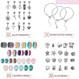 Diy Rainbow Beads Alloy Handmade Bracelet Set – Jewelry Gift Ideas — 3