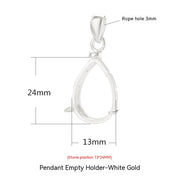 925 Sterling Silver Pendant Silver Ring Holder – Jewelry Gift Ideas — 18