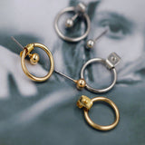Ring Ear Studs Small Ball Earrings – Practical Gifts — 1