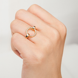 Circle pattern texture ring – Surprise Gifts — 3