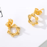 Stainless Steel Stud Earrings Fashion Jewelry Bohemian – Stylish Gifts — 3