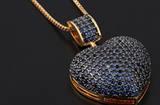 Luxury Big Heart Shape Pendant Necklace Ring – Jewelry Gift Ideas — 6