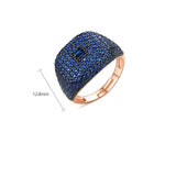 Chaopai Light Luxury Diamond Spinel Ring – Practical Gifts — 2