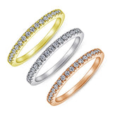 Fashion Lady Diamond-studded Ring 925 Silver Ring – Stylish Gifts — 9