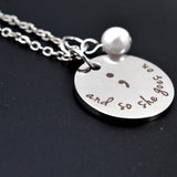 Stainless Steel Pendant Necklace Lnspirational – Jewelry Gift Ideas — 1