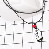 Acrylic rose necklace – Jewelry Gift Ideas — 2