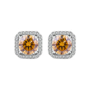 Women's Simple Graceful Moissanite Ear Studs – Gifts for Her — 3