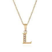 Diamond Necklace With English Letters – Jewelry Gift Ideas — 5
