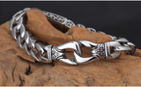 Stainless Steel Retro Bracelet Men's Fashion Titanium – Stylish Gifts — 9