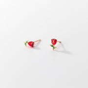 Fashion Silver Flower Stud Earrings Women – Stylish Gifts — 6