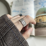 Irregular corrugated fold ring – Meaningful Gifts — 7