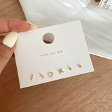 925 Silver Post Asymmetric Petite Mini Six – Meaningful Gifts — 5