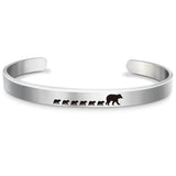 Stainless Steel Mama Bear Bracelet Mother's Day – Jewelry Gift Ideas — 5