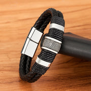 Stainless Steel Cowhide Rope Double Braided – Jewelry Gift Ideas — 1