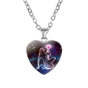 Women's Zodiac Heart Pendant Necklace – Jewelry Gift Ideas — 9