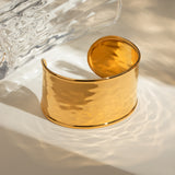 Exaggerated And Personalized 18K Gold Wide – Jewelry Gift Ideas — 6