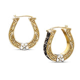 U-Shaped Horseshoe Earrings Cowboy Riding Boots – Surprise Gifts — 2