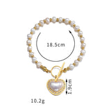 French Fashion Light Luxury Pearl Bead Chain Bracelet – Stylish Gifts — 2