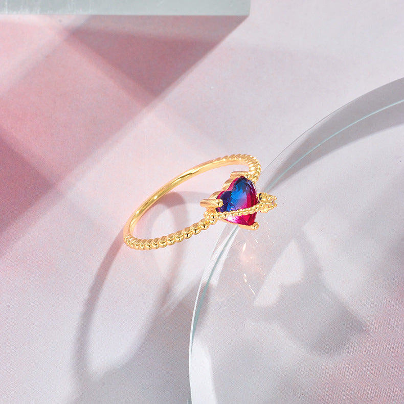 Women's Fashion Dream Love Track Ring – Stylish Gifts — 1