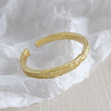 Gold & Silver Color irregular Ring – Meaningful Gifts — 7