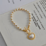 French Fashion Light Luxury Pearl Bead Chain Bracelet – Stylish Gifts — 1
