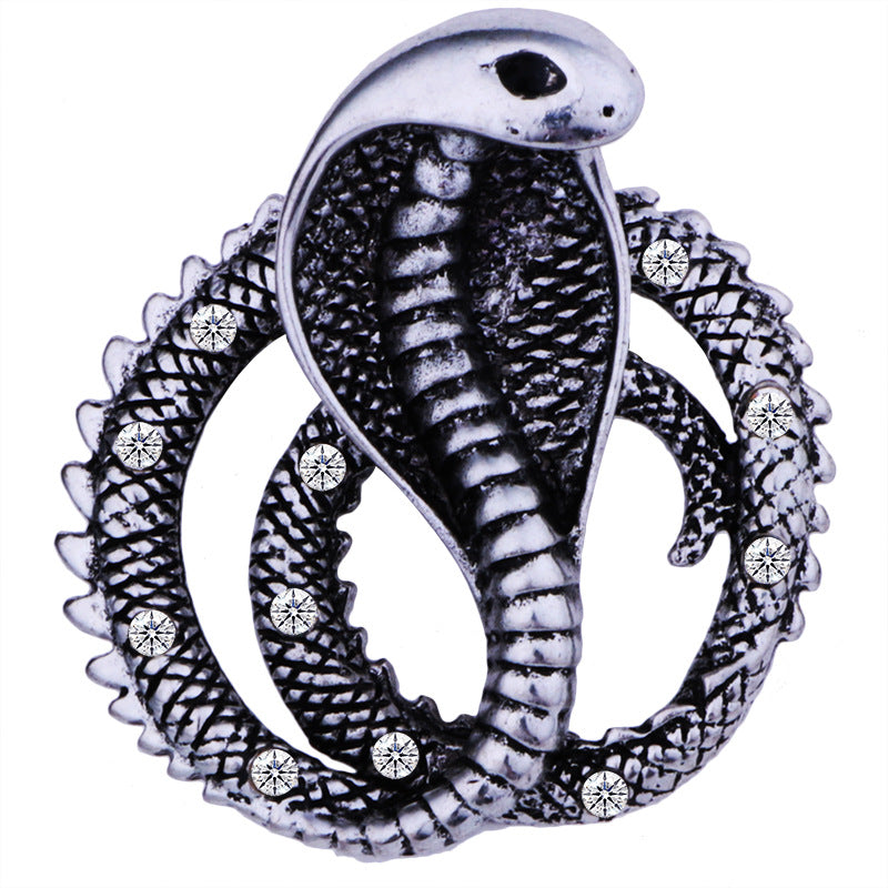 Personalized Vintage Cobra Brooch Accessories – Stylish Gifts — 1