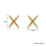 Personalized Minority Design Ear Studs Simple Graceful – Useful Gifts — 6