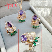 Rose Gold Jewelry Suit Color Retaining Ring – Jewelry Gift Ideas — 5