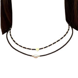 Double Layer Twin Clavicle Chain Fashion – Jewelry Gift Ideas — 5