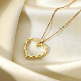 Women's Stainless Steel Triangle Heart-shaped – Jewelry Gift Ideas — 3