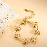 Stainless Steel Heart Bracelet – Jewelry Gift Ideas — 2