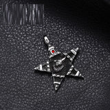 Titanium Steel Ball Bead Chain Viking Wolf Head – Jewelry Gift Ideas — 1