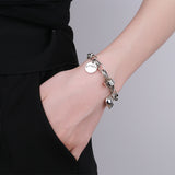 Retro Distressed Three-dimensional Heart Bracelet – Jewelry Gift Ideas — 4