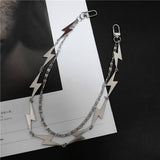 Lightning Phants Zipper Punk Alloy Waist Chain – Practical Gifts — 1