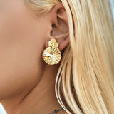 Female Retro Irregular Personality Design Earrings – Gifts for Her — 11