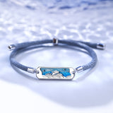 Sterling Silver Couple Style Copper Bracelet – Stylish Gifts — 4