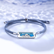 Sterling Silver Couple Style Copper Bracelet – Stylish Gifts — 4