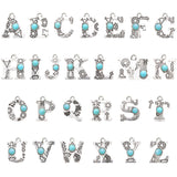 Fashion Alloy Alphabet Letter Earrings Accessories – Stylish Gifts — 5