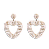 Creative Ethnic Style Stud Earrings Women's Color Love – Stylish Gifts — 5