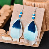 Drop Shaped Point Diamond Chain Tassel Earrings – Thoughtful Gifts — 12