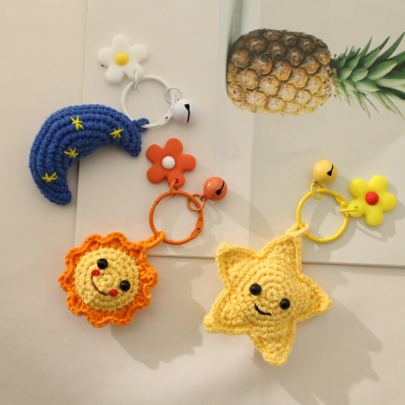 Sunflower Knitted Pendant Jewelry Cute Handmade – Jewelry Gift Ideas — 1