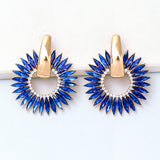 Women's Vintage Exaggerated Geometric Stud Earrings – Gifts for Her — 6