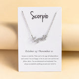 Explosive Diamond Twelve Constellation Necklace – Jewelry Gift Ideas — 6
