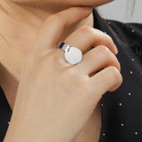 6MM Wide Hanging Wafer Fashion Simple Titanium Steel – Stylish Gifts — 2