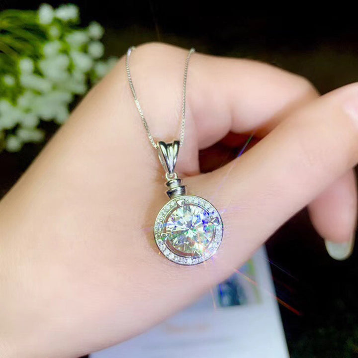 Women's White Gold Collarbone Chain Diamond – Jewelry Gift Ideas — 1