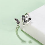 S925 Thai Silver Unisex Fox Ring – Surprise Gifts — 4
