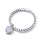 Ins Wind Opal Fried Dough Twist Ring Wall Ring – Unique Gift Ideas — 6