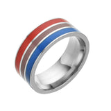 Bisexual Pride Stainless Steel Ring Europe – Stylish Gifts — 5